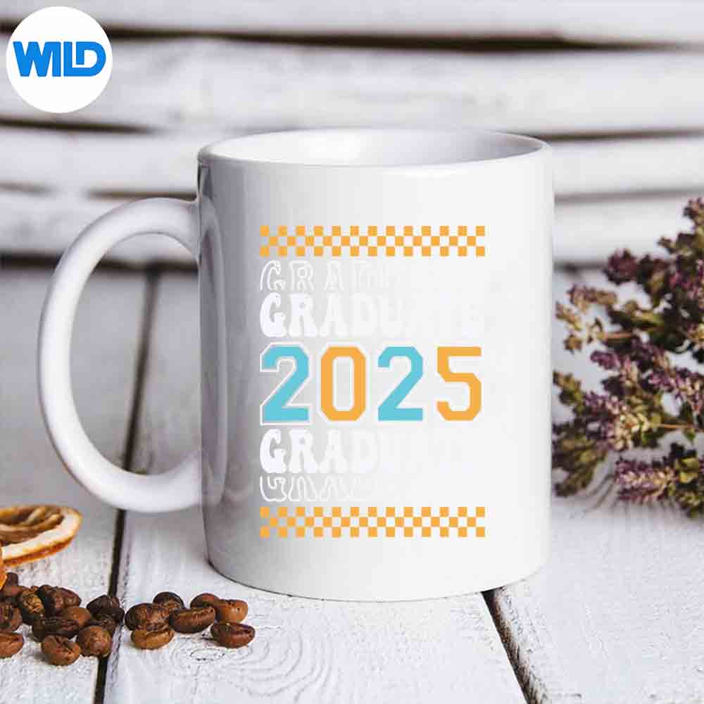 ClassOf2025Senior2025SchoolGraduationRetroGroovyRetroSadmug