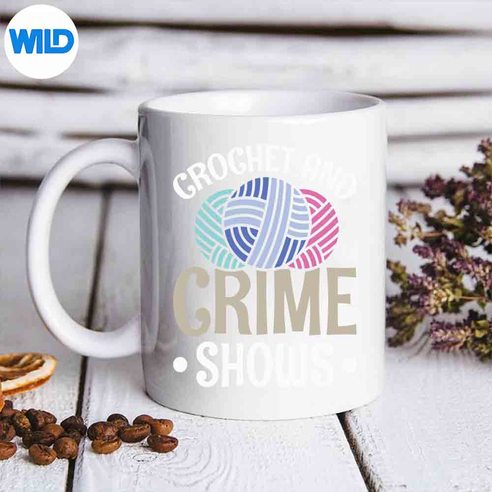 CrochetAndCrimeShowsVintagemug