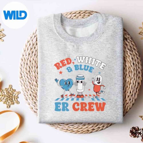 Cute 4th Of July Patriotic Er Nurse Crew America Flag Vector Design 4 Cute4thOfJulyPatrioticErNurseCrewAmericaFlagsweater