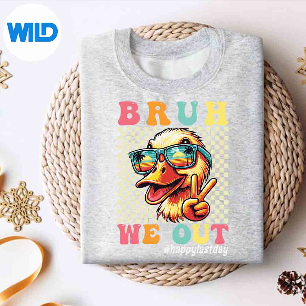 Duck Bruh We Out Happy Last Day Of School Teacher Girl SVG PNG Download 2 Duck Bruh We Out Happy Last Day Of School Teacher Girl SVG PNG Download - Image 2