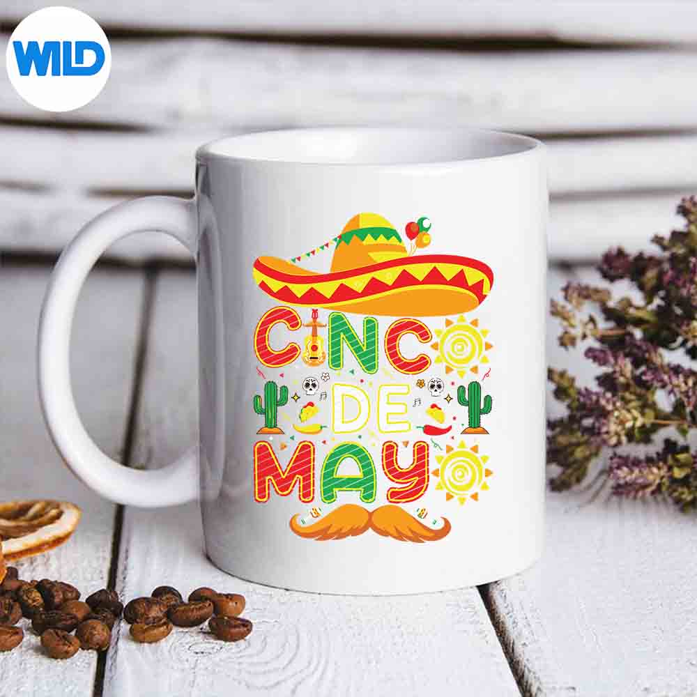 Fiesta Vibes Cinco De Mayo Celebration Tequila Lovers Great Cute Cut File