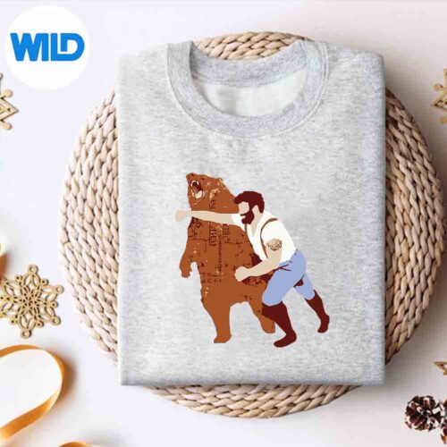 GuyPunchingBearVintagesweater