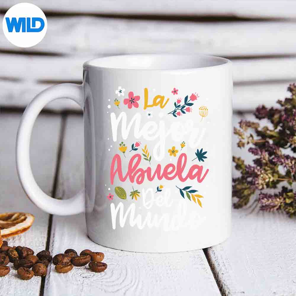 La Mejor Abuela Del Mundo Hispanic Grandma Mothers Day SVG PNG Digital Design