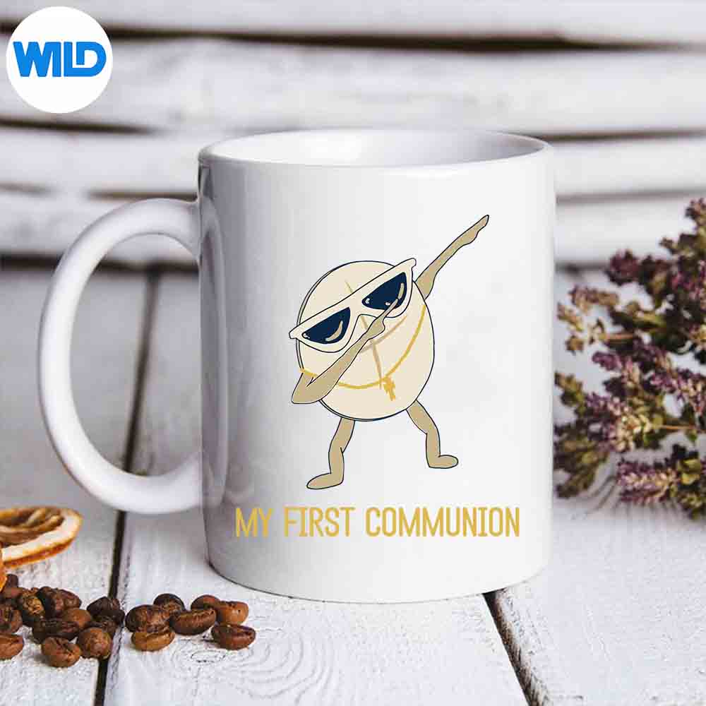 MyFirstCommunionDabbingWaferStCommunionmug