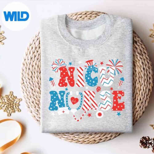 Nicu Nurse 4th Of July American Flag Patriotic Nicu Nurse Digital Design 4 NicuNurse4thOfJulyAmericanFlagPatrioticNicuNursesweater