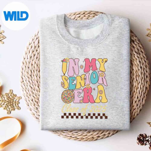 Retro In My Senior Era Class Of 2025 Graduate Senior 2025 SVG PNG Download 4 RetroInMySeniorEraClassOf2025GraduateSenior2025sweater