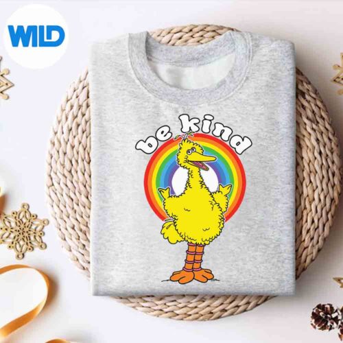 SesameStreetBigBirdBeKindsweater