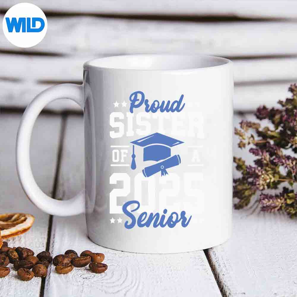 Sister Senior 2025 Proud Sister Of A 2025 Senior Graduate Amused Cute SVG PNG Digital Download 6 SisterSenior2025ProudSisterOfA2025SeniorGraduateAmusedCutemug