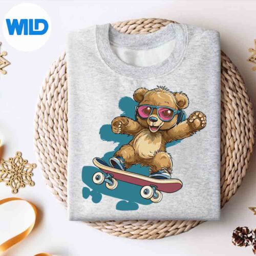 SkateboardTeddyVintagesweater