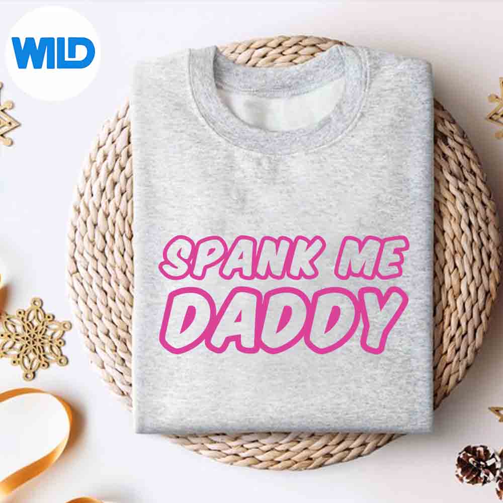 Alternative view of Spank Me Daddy Sexy Bdsm For SVG PNG Cut File