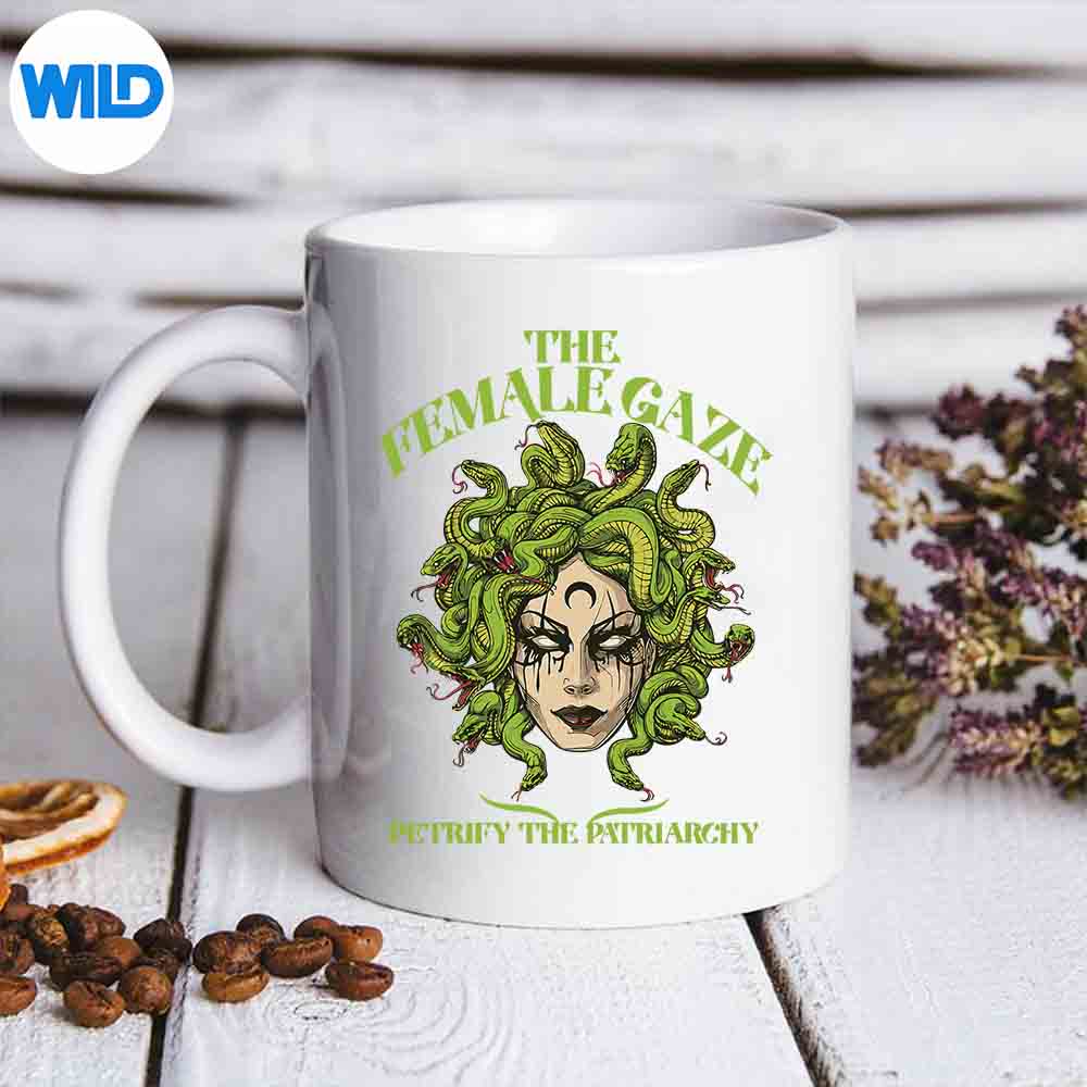 TheFemaleGazePetrifyThePatriarchyMedusamug