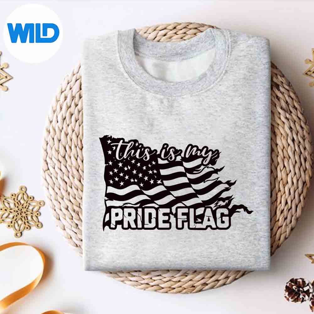 Alternative view of This Is My Pride Flag Usa Patriotic 4th Of July America SVG PNG Digital Download
