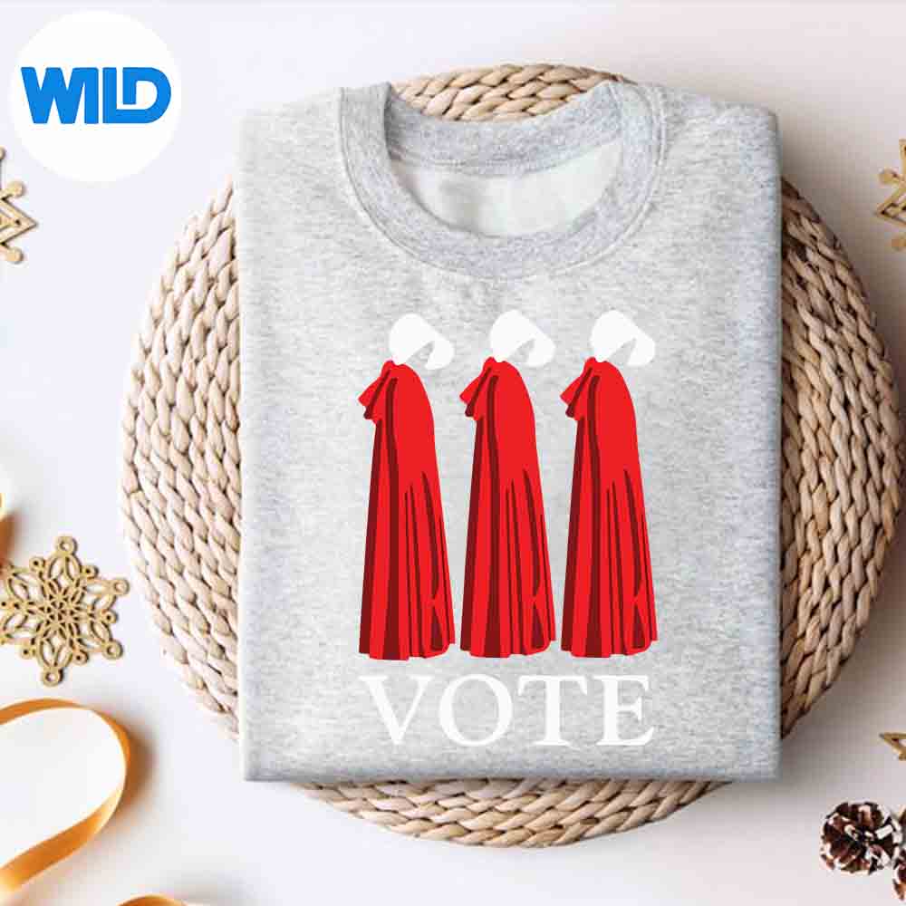 Alternative view of Vote Handmaids Vote Feminist Vintage SVG PNG Cut File