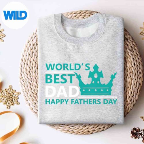 WorldsBestDadHappyFathersDaysweater