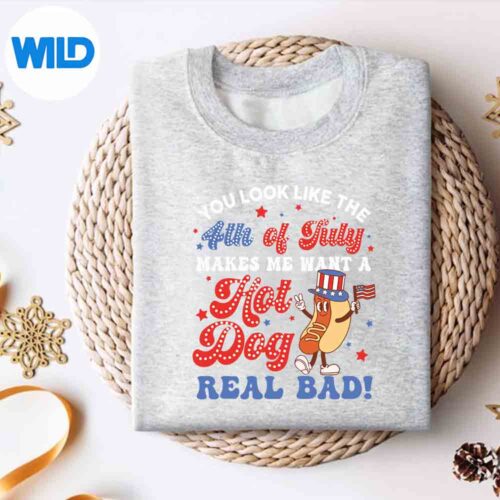 YouLookLikeThe4thOfJulyMakesMeWantHotDogRealBadsweater
