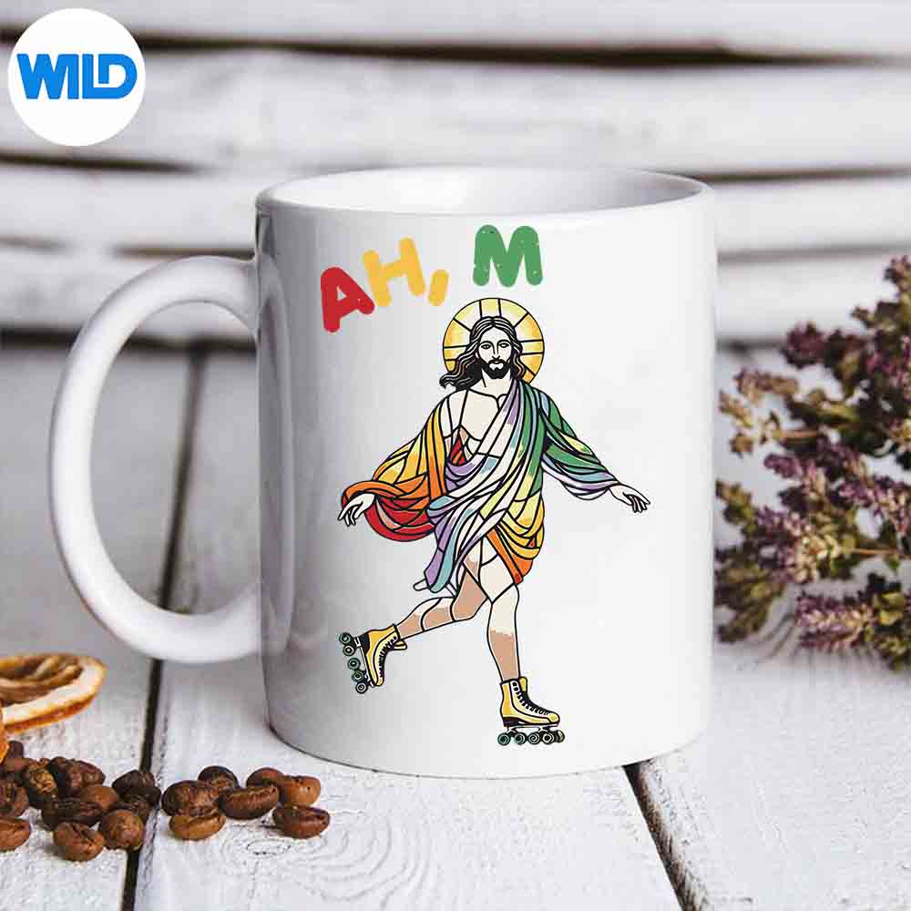 Ah Jesus Lgbt Gay Pride Rainbow Flag Christian SVG PNG Digital Design 6 AhJesusLgbtGayPrideRainbowFlagChristianmug