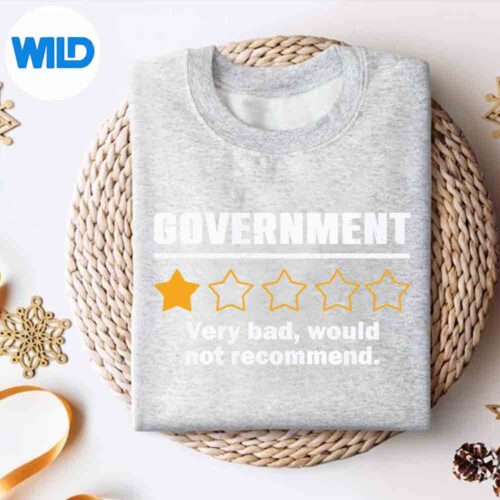 Anti Government One Star Rate Not Recommend Digital Download 4 AntiGovernmentOneStarRateNotRecommendsweater