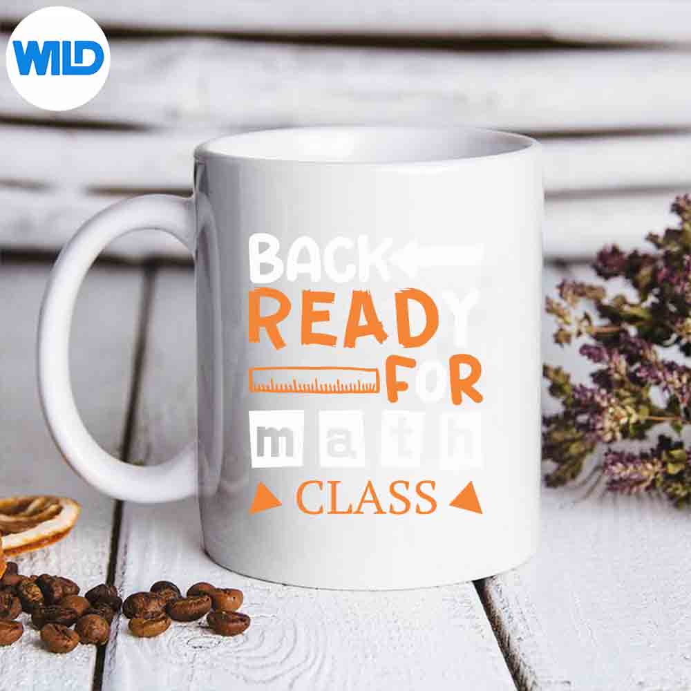 Back And Ready For Math Class SVG PNG