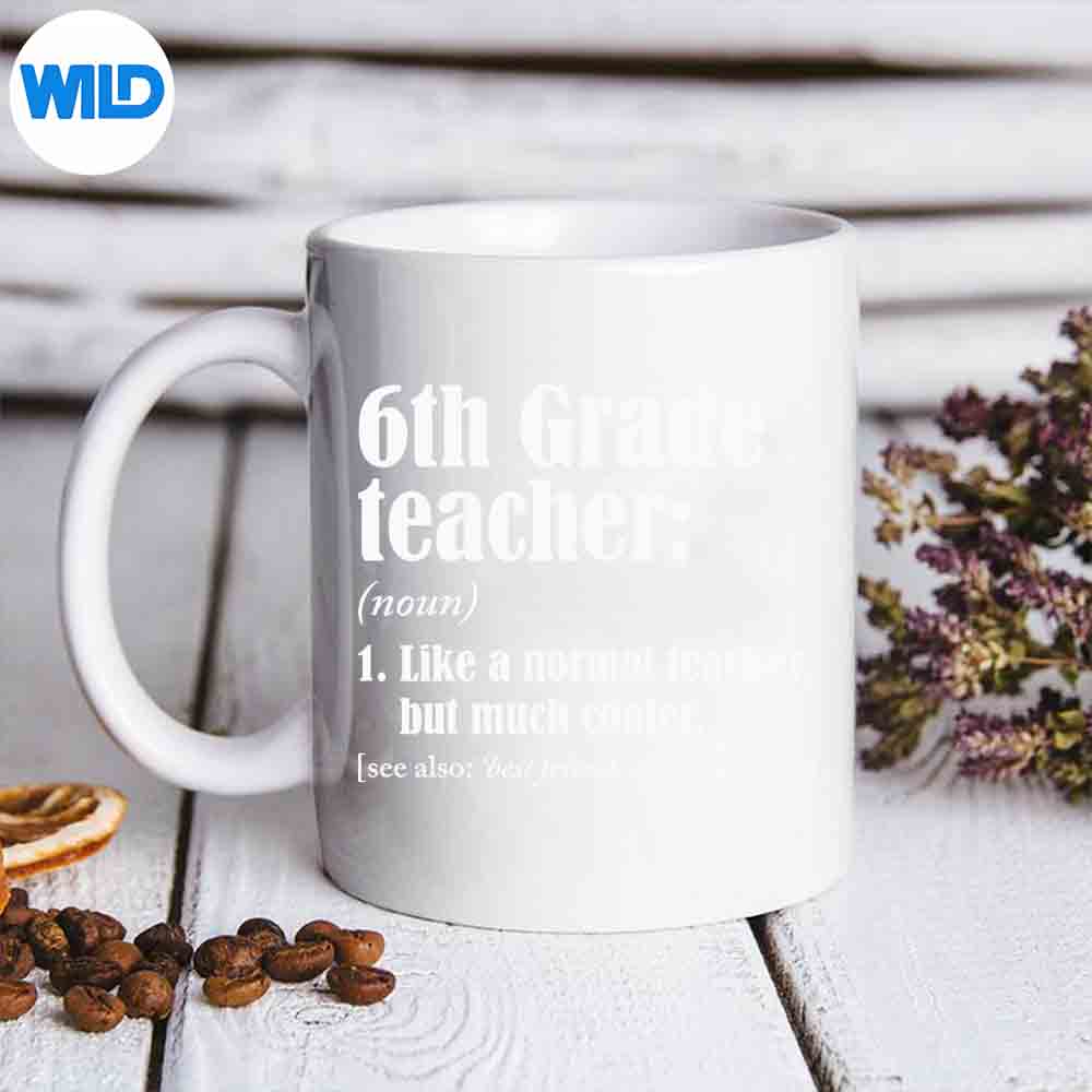Back To School Grade Teacher Definition Sixth Grade SVG PNG Digital Download