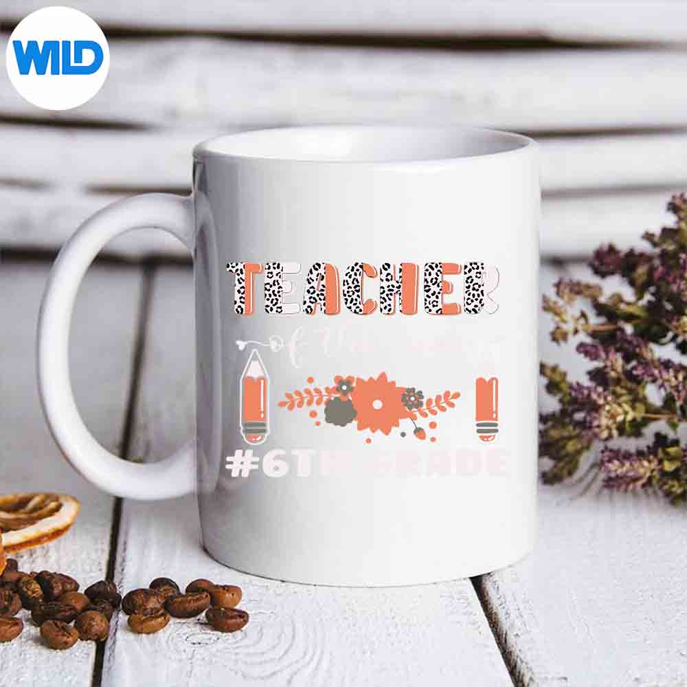 Back To School Teacher Of The Year Grade Design for Cricut