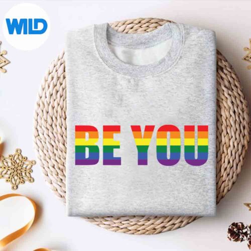 Be You Lgbt Flag Gay Pride Month Transgender SVG Cut File 4 BeYouLgbtFlagGayPrideMonthTransgendersweater