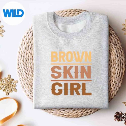 Black Melanin Queen Magic Brown Skin Girl Juneteenth SVG PNG 4 BlackMelaninQueenMagicBrownSkinGirlJuneteenthsweater