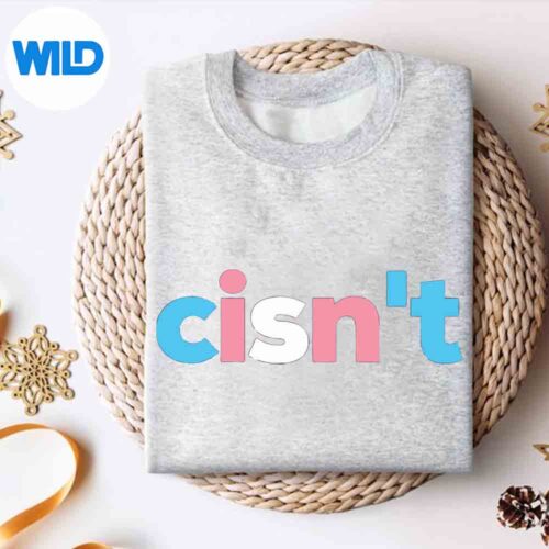 Cisnt Transgender Pride Subtle Pride Month Transexual Lgbtq Digital Design 4 CisntTransgenderPrideSubtlePrideMonthTransexualLgbtqsweater