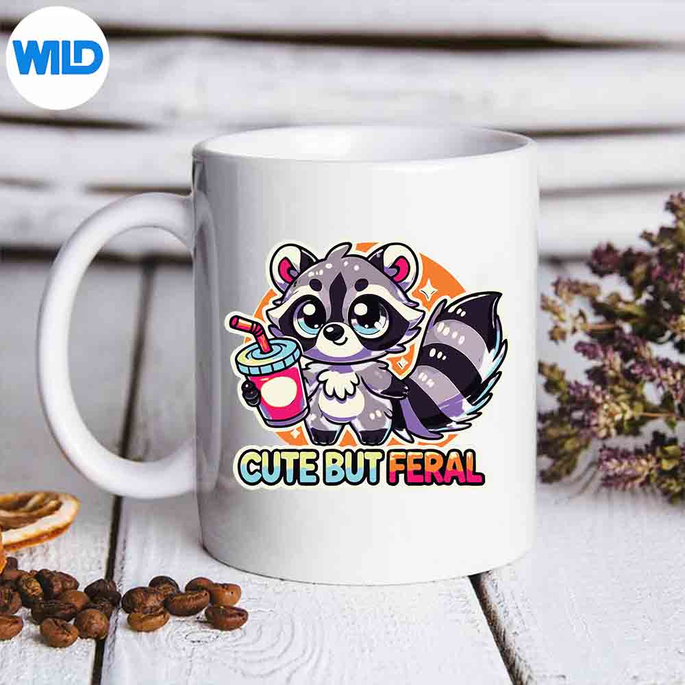 Cute But Feral Toddler Raccoon Cut File 7 CuteButFeralToddlerRaccoonmug