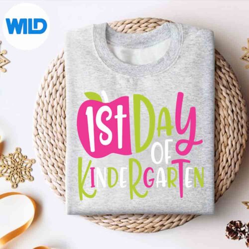 Cute Day Of Kindergarten For Teachers Vector Design 4 CuteDayOfKindergartenForTeacherssweater