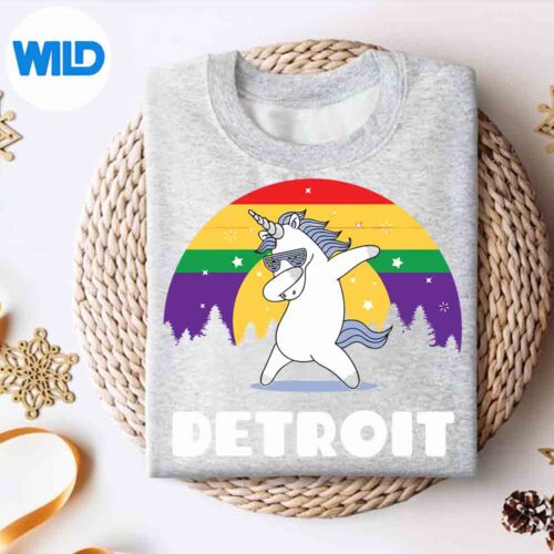 Detroit Michigan Lgbtq Gay Pride Rainbow SVG PNG 4 DetroitMichiganLgbtqGayPrideRainbowsweater