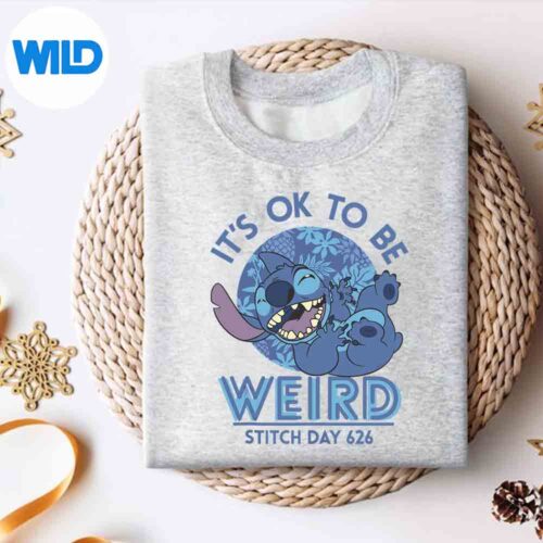 Disney Lilo Stitch Stitch Day Its Ok To Be Weird Design for Cricut 4 DisneyLiloStitchStitchDayItsOkToBeWeirdsweater