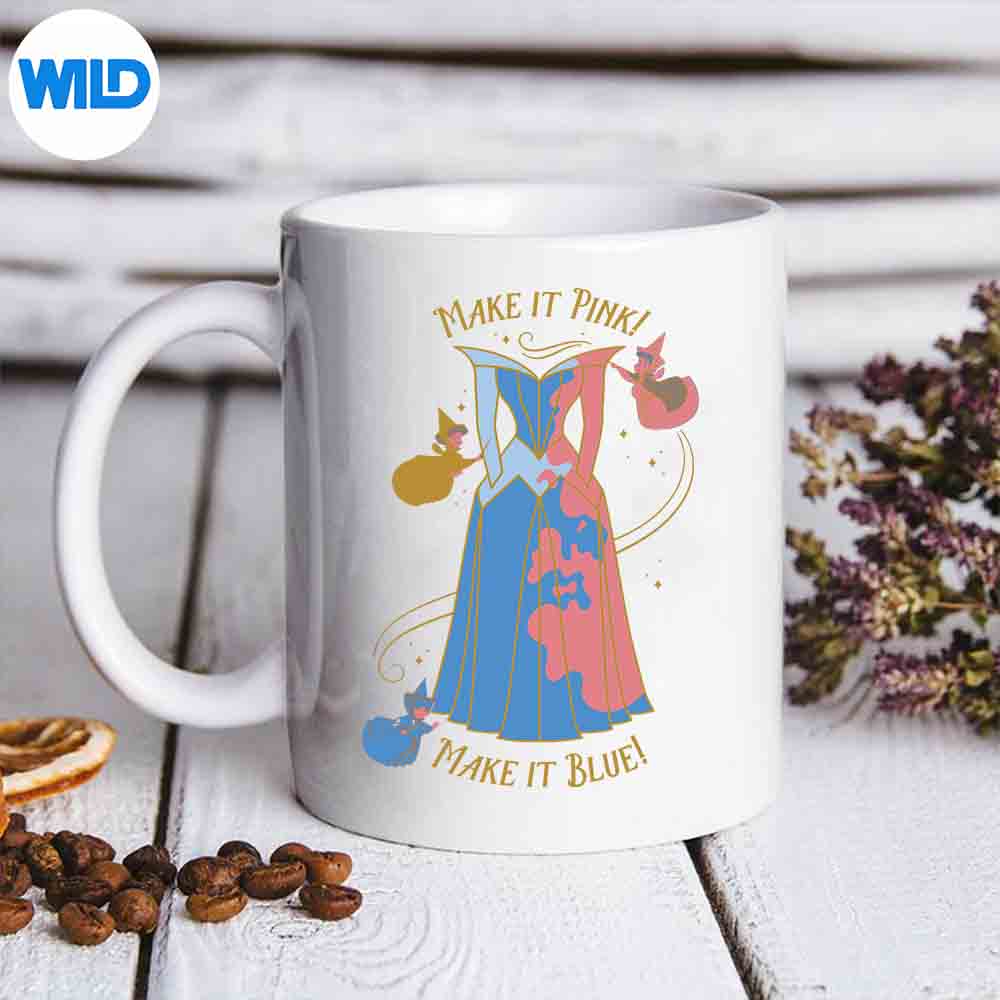 DisneyPrincessSleepingBeautyAnniversaryPinkBluemug