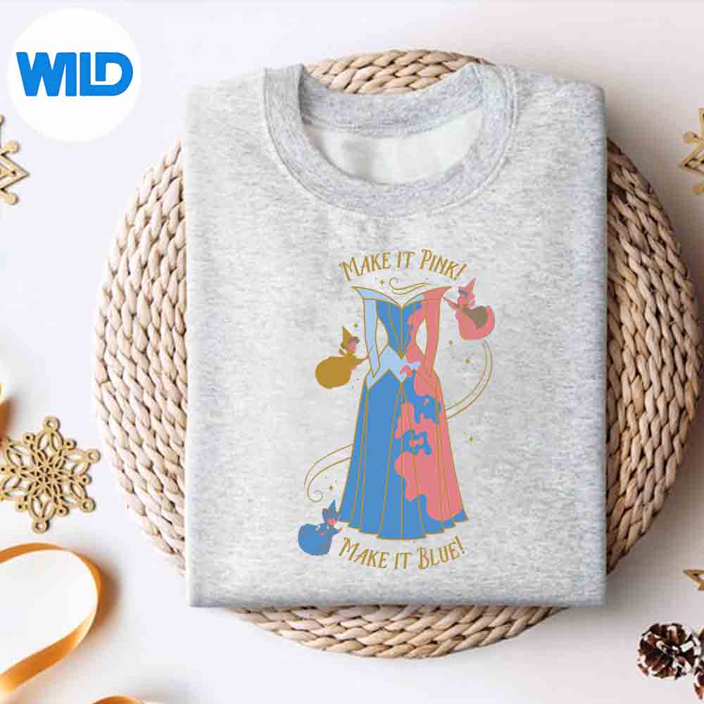 Disney Princess Sleeping Beauty Anniversary Pink Blue Digital Design 2 Disney Princess Sleeping Beauty Anniversary Pink Blue Digital Design - Image 2