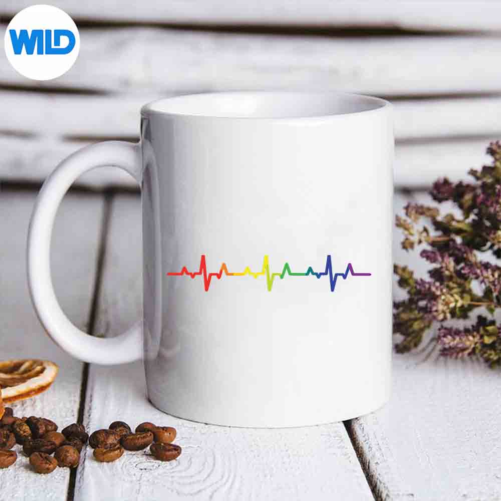 Gay Heartbeat Pride Rainbow Flag Lgbtq Cool Lgbt Ally SVG Cut File 6 GayHeartbeatPrideRainbowFlagLgbtqCoolLgbtAllymug