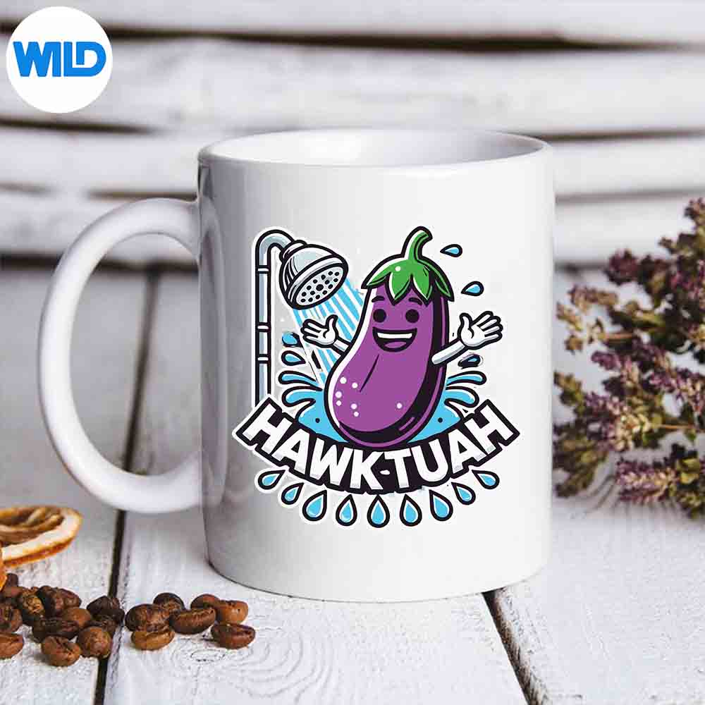 Hawk Tuah Meme Eggplant Joke For Huck Tua Digital Download 7 HawkTuahMemeEggplantJokeForHuckTuamug