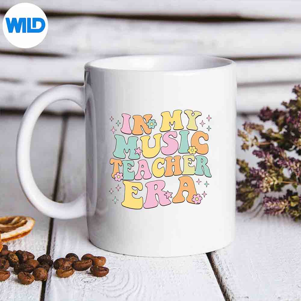 In My Music Teacher Era Retro Back To School First Day Digital Download