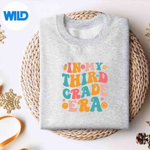 In My Third Grade Era Grade Teacher Back To School Digital Design 4 InMyThirdGradeEraGradeTeacherBackToSchoolsweater