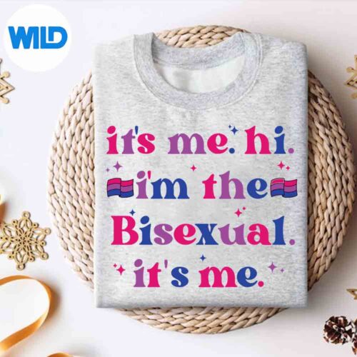 ItMeHiImTheBisexualItsMeLgbtqPrideMonthParadesweater