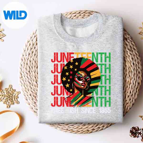 Alternative view of Juneteenth Freeish Since 1865 Celebrating Black Freedom Day Digital Download