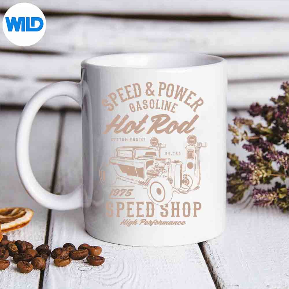 SpeedPowerGasolineHotRodSpeedShopmug