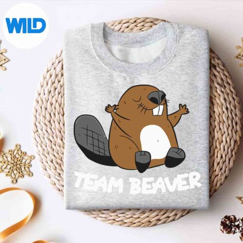 TeamBeaverBeaverVintagesweater