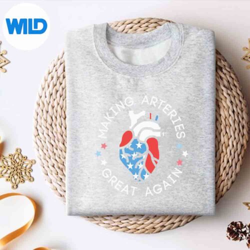 4th Of July Cardiac Nurse Making Arteries Great Again SVG PNG Download 4 4thOfJulyCardiacNurseMakingArteriesGreatAgainsweater