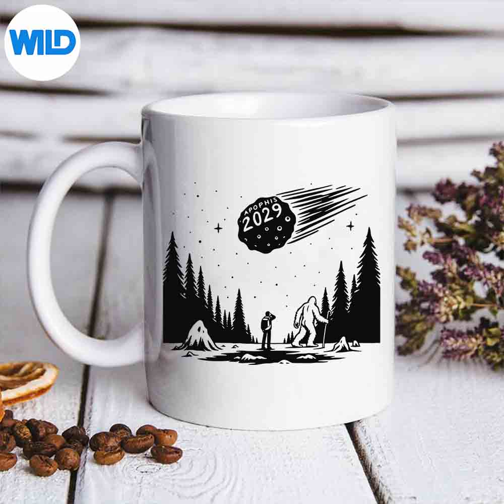 Asteroid Near Earth Apophis Hikers Campers Silhouette SVG PNG Cut File 7 AsteroidNearEarthApophisHikersCampersmug