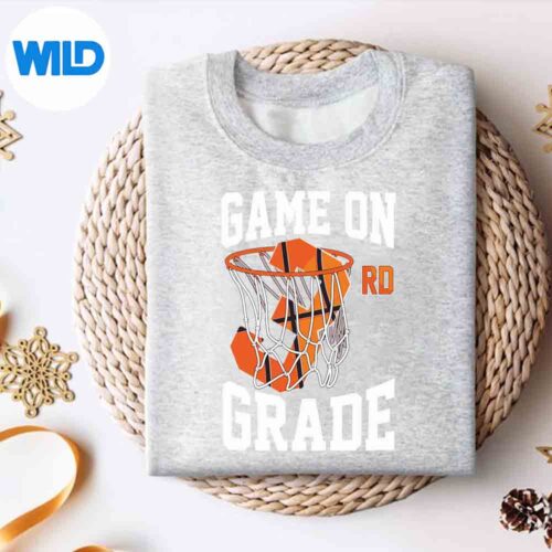 BackToSchoolGameOnGradeBasketballFirstDaysweater