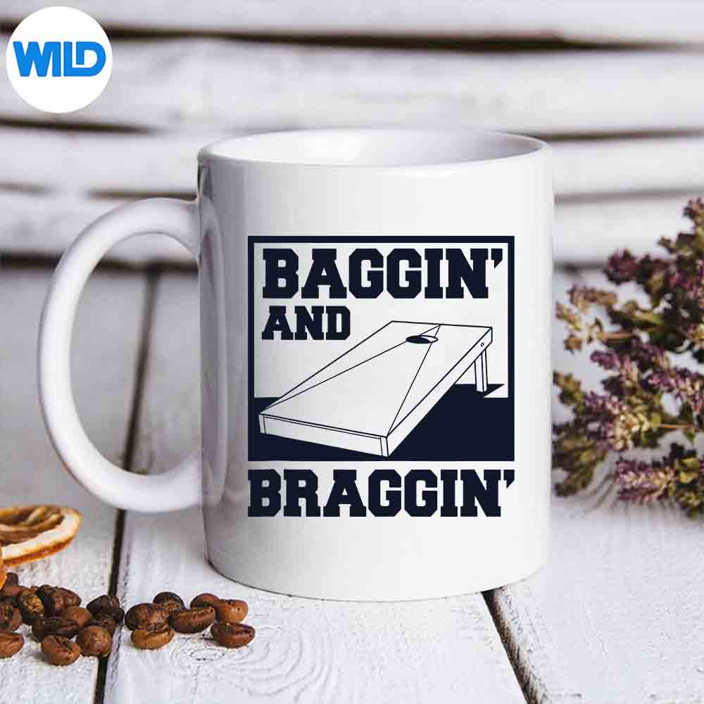 BaggingAndBraggingBoardsBeanBagGameCornholemug