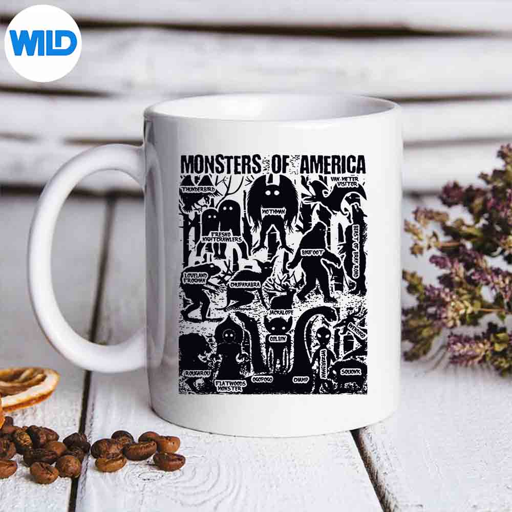 Bigfoot Mothman Champ And Other Monsters Of America Cryptid PNG SVG for Cricut 7 BigfootMothmanChampAndOtherMonstersOfAmericaCryptidmug