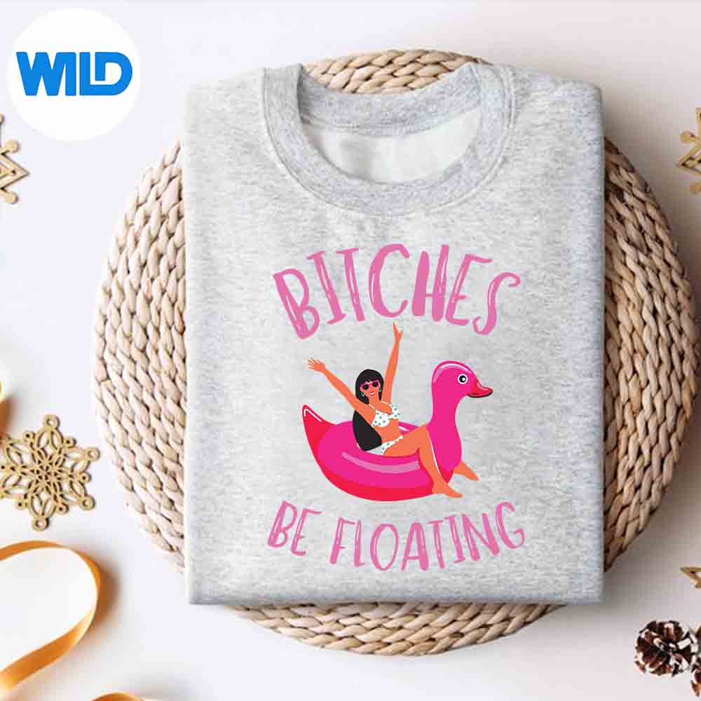 Bitches Be Floating River Tubing Summer Float Trip SVG PNG 2 Bitches Be Floating River Tubing Summer Float Trip SVG PNG - Image 2