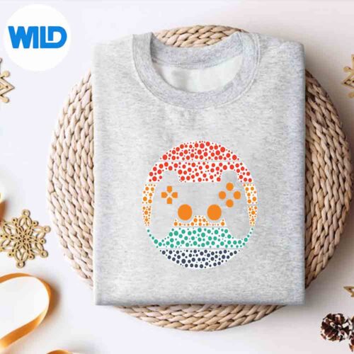 Controller Dot Day Happy Dot Day For Man Woman Digital Design 4 ControllerDotDayHappyDotDayForManWomansweater