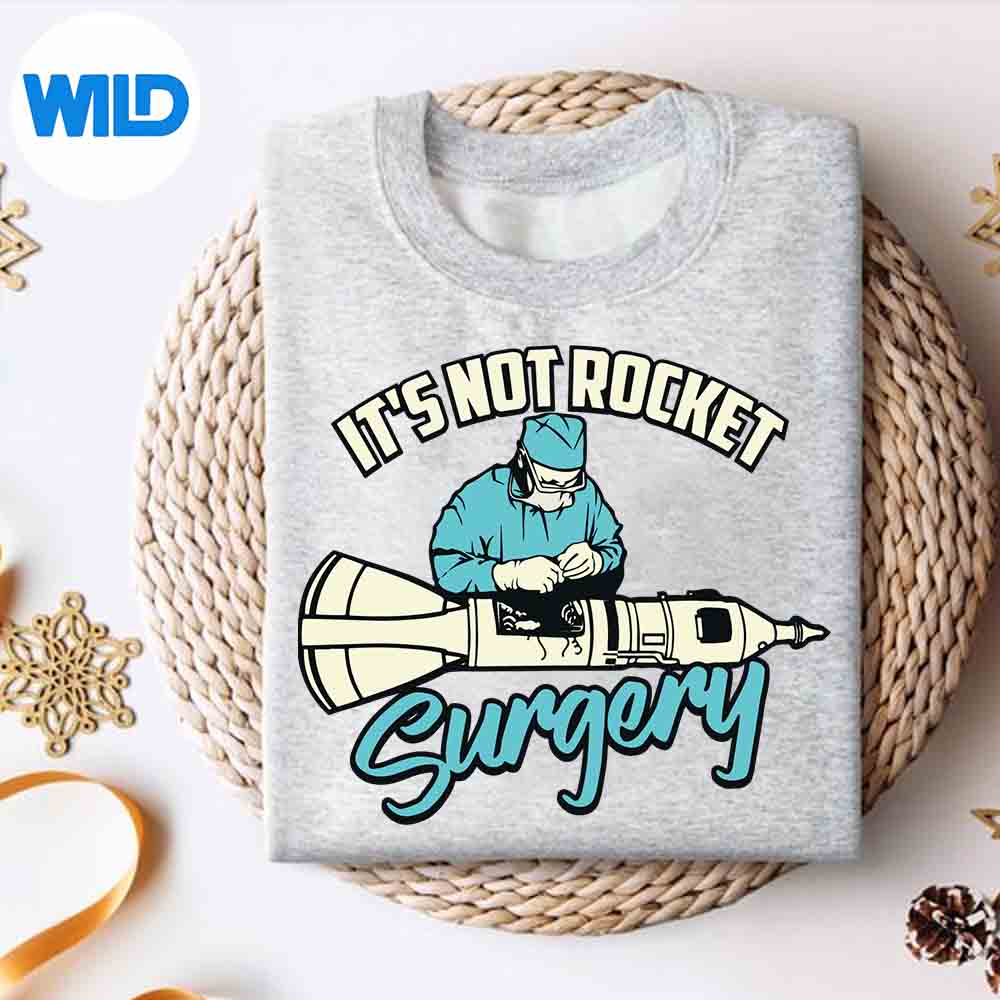 Cute Not Rocket Surgery Science Lover Surgeon SVG PNG Cut File 2 Cute Not Rocket Surgery Science Lover Surgeon SVG PNG Cut File - Image 2