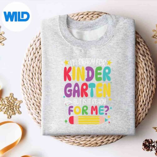 FirstDayOfKindergartenGirlsFirstDayOfSchoolFunsweater